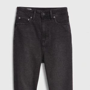Gap Cheeky Straight High Rise Jeans - Black Size 30 Short (shorter inseam)
